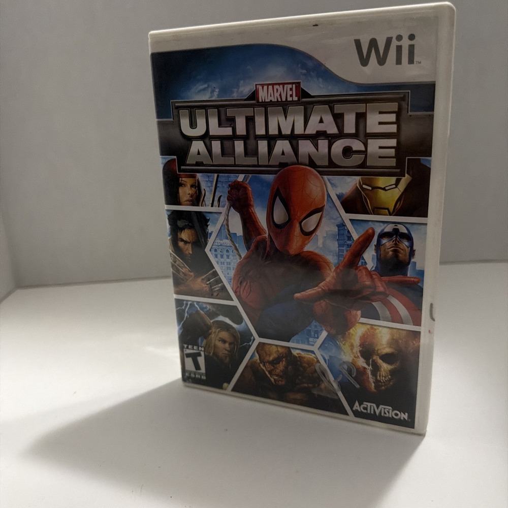 Marvel Ultimate Alliance Nintendo Wii Activision Video Game RPG 81501206US